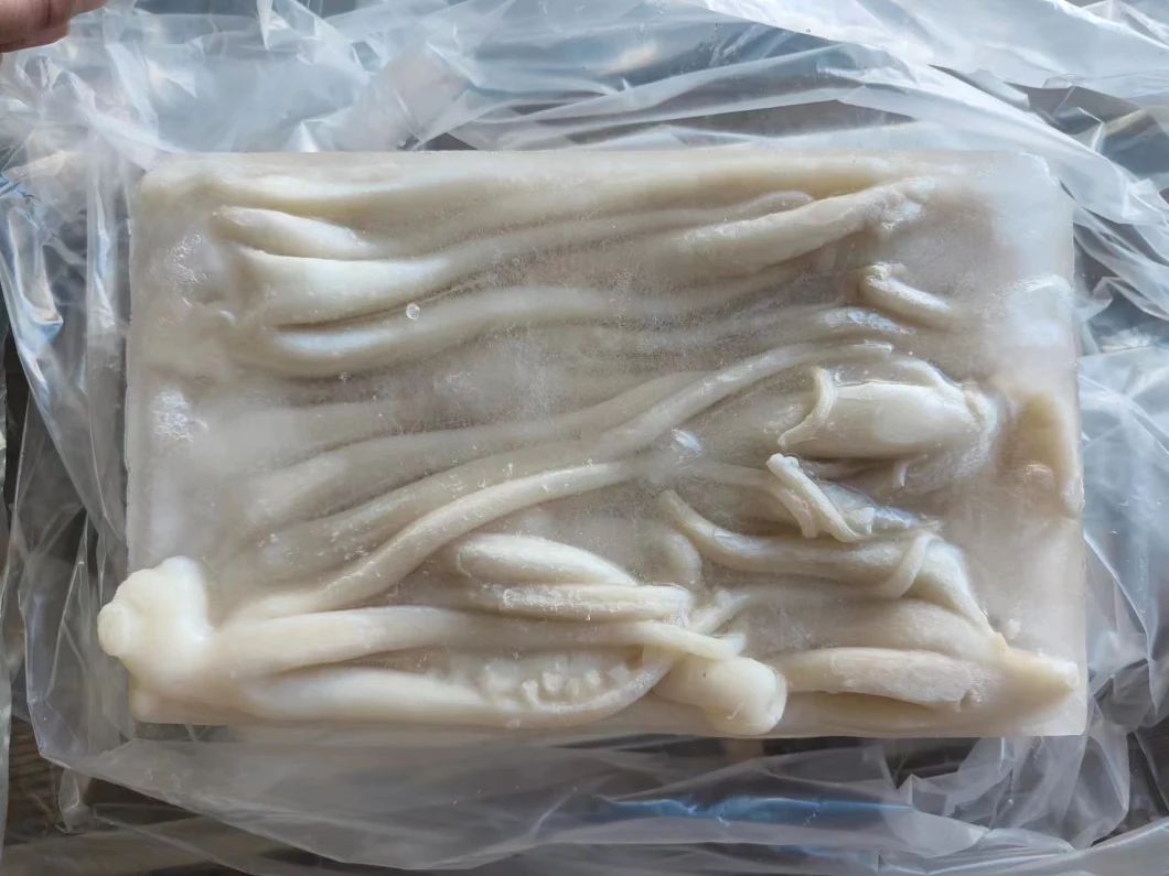 Frozen Squid Tentacle Skin off /Calamari/Calamar/Calmar/Pota/Gigas Squid Tentacle/Peru Squid Tentacle/Giant Squid Tentacle