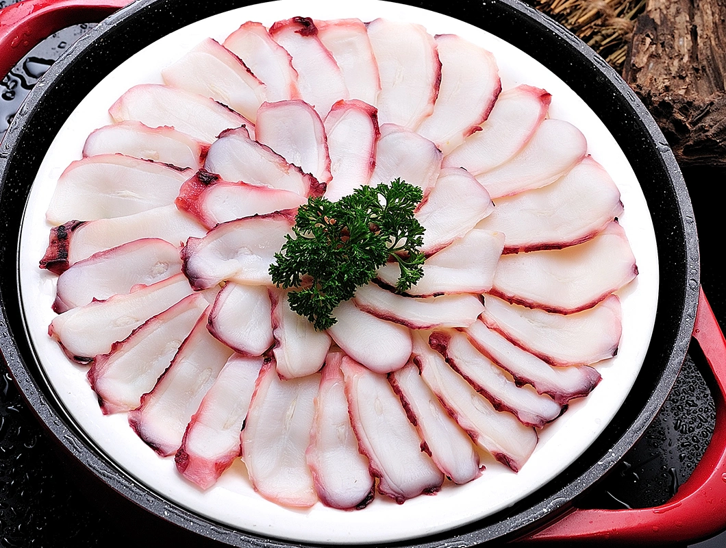 High Quality and Reasonable Price Frozen Giant Squid Salad Slice