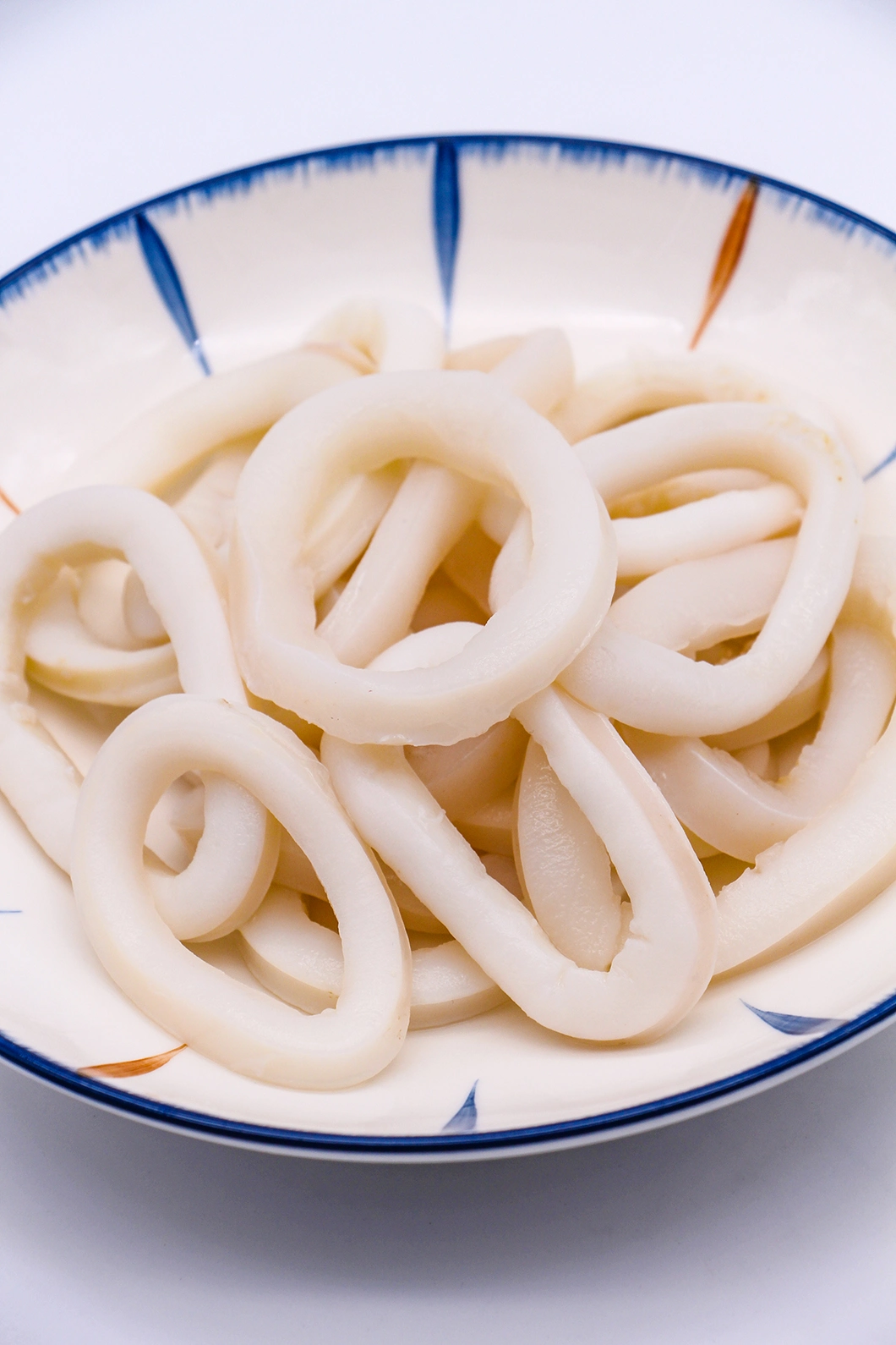 Factory Outlet Tender and Delicious Chinese Food Frozen Skinless Squid Rings